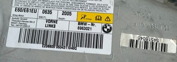 AIRBAG DVEŘE LEVÝ PŘEDNÍ BMW 5 E60 E61 6963021