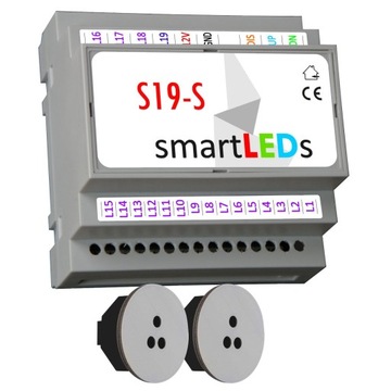 SmartLEDs S19-S контроллер светодиодного освещения лестницы типа WAVE