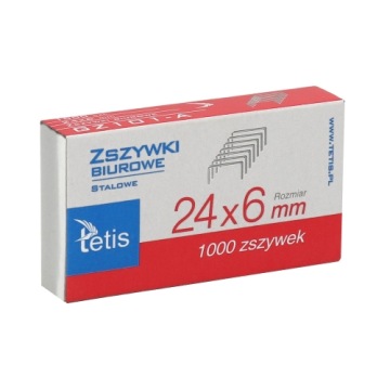 Офисные продукты 24x6 мм тетис 1000 штук