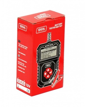 Tester akumulatora diagnostyka WOLTOMIERZ IDEAL BDT107 12V WET GEL AGM EFB