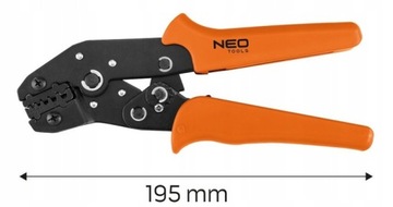 Клещи для обжима наконечников 0,25-6 мм2