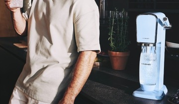 САТУРАТОР SodaStream Art Blue РЕТРО МАШИНА ДЛЯ КАРБОНИРОВАНИЯ ВОДЫ