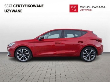 Seat Leon IV Hatchback Plug-In 1.4 e-HYBRID 204KM 2021 Seat Leon e-HYBRID 204KM FR Martwe pole Szyberdach Nawigacja ACC FV23, zdjęcie 1