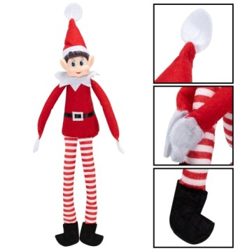 ЭЛЬФ СЛОН Гном 40см РОЖДЕСТВЕНСКИЙ ПОДАРОК ​​РОЖДЕСТВЕНСКИЙ ОРНАМЕНТ