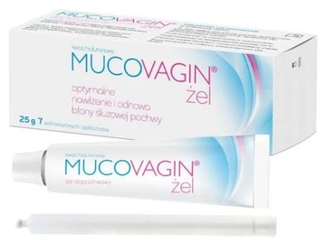 MUCOVAGIN żel dopochwowy kwas hialuronowy 25g