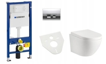 STELAŻ GEBERIT PRZYCISK DELTA MISA WC VILA SYSTEM RIMLESS TORNADO