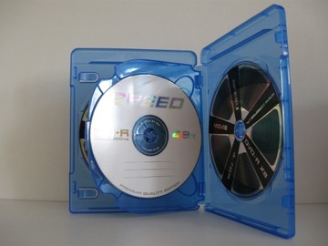Коробки BLU RAY x4 для 4 компакт-дисков DVD BDR 25 шт.