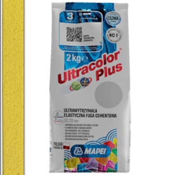 Fuga elastyczna uniwersalna ULTRACOLOR PLUS 2kg MAPEI - kolor 150 żółty