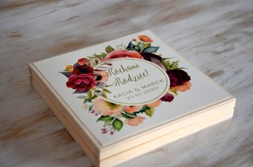 Приглашение на свадьбу для родителей в коробке / 1