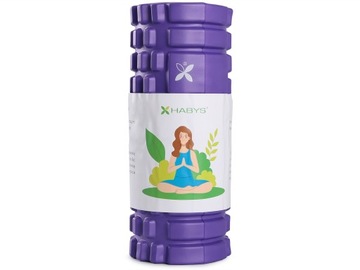 РОЛИК МАССАЖНЫЙ РОЛИК С ОРЕХАМИ ЙОГА КРОССФИТ