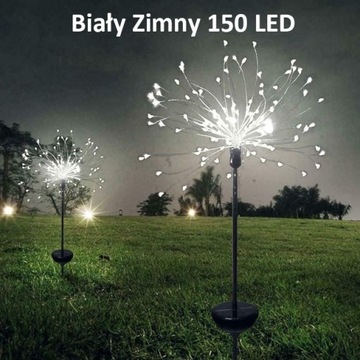 Solar Fireworks Globe Dandelion String Fairy light