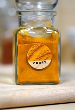 Красочные НАКЛЕЙКИ ДЛЯ СПЕЦИЙ для контейнеров, банок, ЭТИКЕТКИ