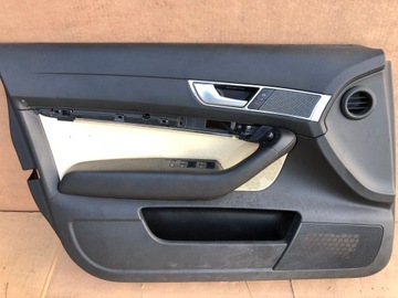 AUDI A6 C6 КОМПЛЕКТ ОБИВКИ ДВЕРЕЙ 4 шт.