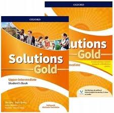Podręcznik + Ćwiczenia Oxford Solutions Gold Upper-Intermediate Komplet