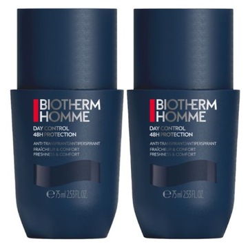 2x Antyperspirant Biotherm Homme Day Control 48H Protection w kulce 75 ml