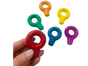 6 восковых мелков для детей от 1 года. Мелки Baby Color'Peps.