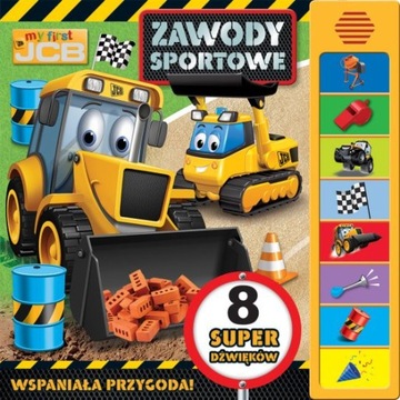 My first JCB Zawody sportowe Książeczka dźwiękowa