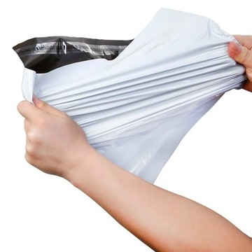 НАБОР В ФОЛЬГЕ B4 УПАКОВКИ В КУРЬЕРСКОЙ ФОЛЬГЕ 250х300мм 50х БЕЛЫЕ КОНВЕРТЫ из ФОЛЬГИ 50 шт.