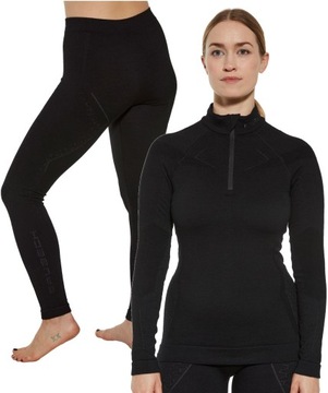 BRUBECK MERINO WOOL BIELIZNA TERMICZNA NA ROWER XL