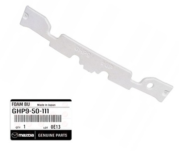 MAZDA 6 2012+ ABSORBER ZDERZAKA PRZÓD GHP950111 GHP9-50-111 ORYGINAŁ