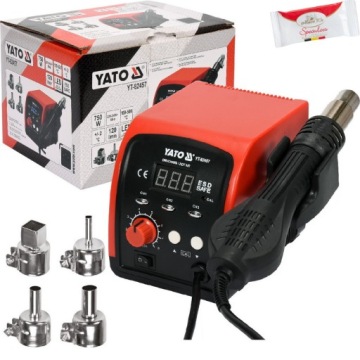 YATO STACJA HOT AIR LED WENTYLATOR YT-82457