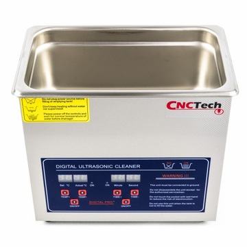 MYJKA ULTRADŹWIĘKOWA 3L + KOSZ + MOC 220W