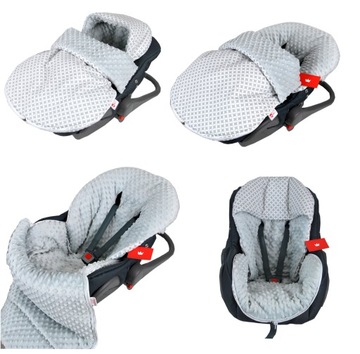 BabyLux MINKY SPRING СПАЛЬНЫЙ МЕШОК ДЛЯ КОЛЯСКИ 90СМ