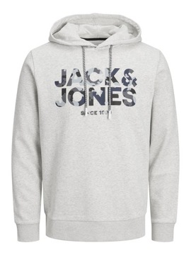 Jack&Jones Bluza James 12235338 Szary Regular Fit
