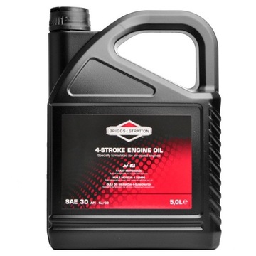 Olej silnikowy SAE30 5,0L Briggs&Stratton do kosiarki, traktorka