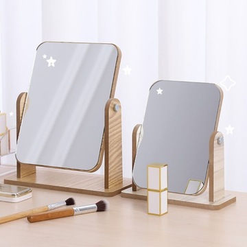 Настольное зеркало двухстороннее косметический декор