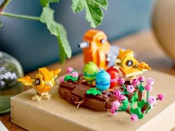 ЛЕГО БЛОКИ | 40639 ПТИЦЕВОЕ ГНЕЗДО SEASONAL CREATOR + БУМАЖНЫЙ СУМОК LEGO