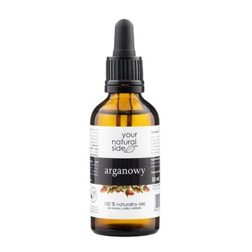 Arganowy Organic olej 100% 50 ml pomka Your Natural Side