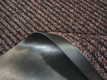 Коврик 80х120 см, ПРОФЕССИОНАЛЬНЫЙ, КОРИЧНЕВЫЕ ПОЛОСКИ