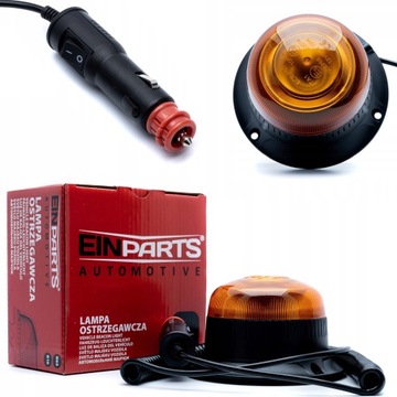 LAMPA OSTRZEGAWCZA LED KOGUT 54W 12V 24V MAGNES