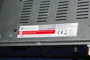 OPTICUM AX ATOM 4K тюнер