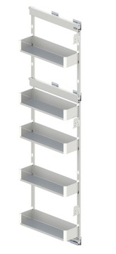 Cargo boczne MAXIMA PURO BIAŁY MAT SZKŁO 20cm prawe 170cm REJS