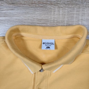 COLUMBIA Koszulka Polo Męska Logo r. XL