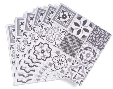 САМОКЛЕЯЩАЯСЯ НАПОЛЬНАЯ ПЛИТКА СЕРЫЕ ПАНЕЛИ МОЗАИКА ЛЭЧВОРК ПВХ