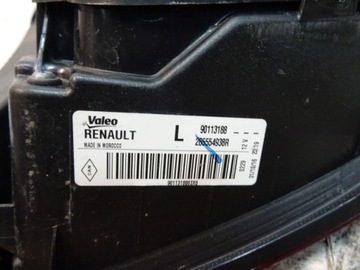 DACIA SANDERO 16R SVĚTLO ZADNÍ LEVÝ 265554938R