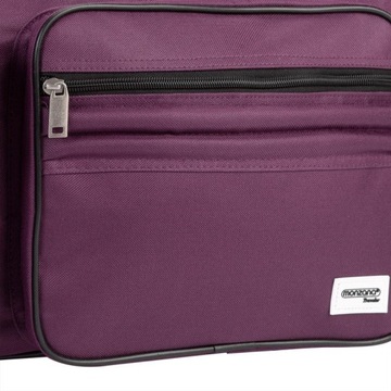 БОЛЬШОЙ ДОРОЖНЫЙ ЧЕМОДАН НА КОЛЕСАХ 85 Л ФИОЛЕТОВЫЙ