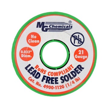 Cyna MG Chemicals bezołowiowa 0,81 mm 112G