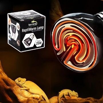 TERRARIO REPTIWARM 25W - МИНИ-ТЕПЛОИЗЛУЧАТЕЛЬ