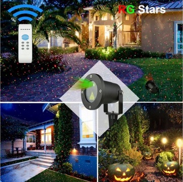 РОЖДЕСТВЕНСКИЙ ЛАЗЕРНЫЙ ПРОЕКТОР ЛАЗЕР RG 8в1 ЗВЕЗДНОЕ ШОУ ДИСКОТЕЧНЫЙ КАРНАВАЛ DJ