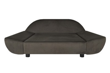 Legowisko sofa minikanapa dla psa brązowe 110x73
