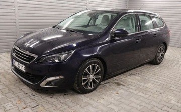 Peugeot 308 II SW 2.0 BlueHDi 150KM 2015 Peugeot 308 2.0 HDI, Swiatla LED, Czujniki, NA...