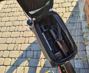 СУМКА ДЛЯ ВЕЛОСИПЕДА БОЛЬШОЙ ЧЕХОЛ ДЛЯ ТЕЛЕФОНА ЧЕХОЛ ДЛЯ СУМКИ SPECTER РУЧКА