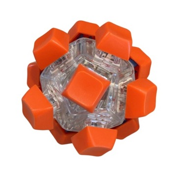 Klawiatura Fidget Toy Button Fidget Mini Fidget Toy Party Gift Pomarańczowy Czerwony