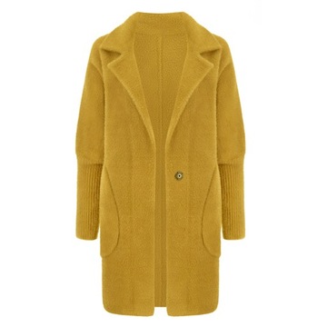 КУРТКА ТЕПЛАЯ АЛЬПАКА ИЗ ШЕРСТИ ЦВЕТА