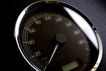 ЗАМЕНА HARLEY DAVIDSON ROAD KING с миль/ч на км/ч