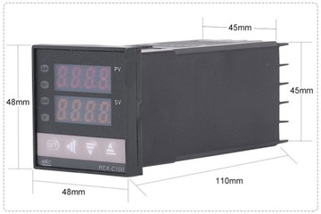 Регулятор температуры REX-C100 SSR + датчик K